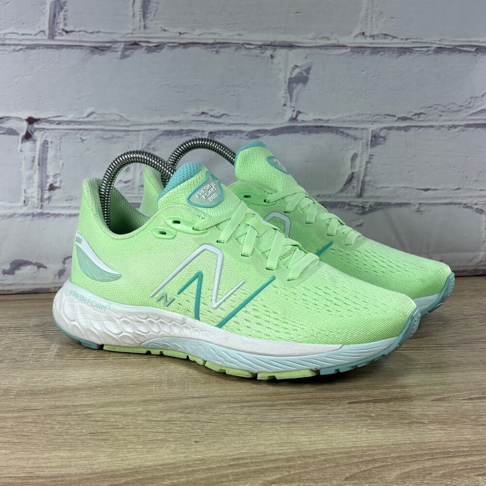 New Balance Fresh Foam X 880 v12 Green Running Shoes Women's Size 7.5 Sneakers